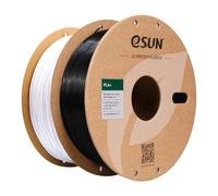 eSUN PL 3D Printing Filament 2KG,Enhanced Toughness, Cold White and Black