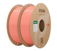 eSUN PLA Basic Filament 2KG Bundle, Speedy PLA Filament, Pink+Pink | 1.75mm 3D Printing Filament Dimensional Accuracy +/- 0.05mm, 1KG per Spool, 2 Spools for 3D Printers
