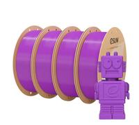 eSUN PLA Basic Filament 4KG Bundle, Speedy PLA 3D Printing Filament, Purple