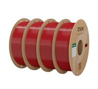 eSUN PLA Basic Filament 4KG Bundle, Speedy PLA Filament, Fire Engine Red