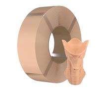 eSUN PLA Basic Refill Filament Beige 1.75mm 1KG 3D Printer Filament No Spool PLA Refilament Suitable for Bambu Lab and eSUN Reusable Spools