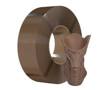 eSUN PLA Basic Refill Filament Brown 1.75mm 1KG 3D Printer Filament No Spool PLA Refilament Suitable for Bambu Lab and eSUN Reusable Spools