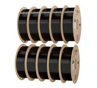 eSUN PL Filament 1.75mm, 10KG Enhanced Toughness PLA Plus, Black
