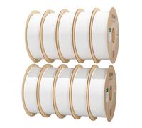 eSUN PL Filament 1.75mm, 10KG Enhanced Toughness PLA Plus, Cold White
