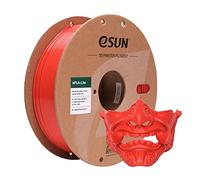 eSUN PLA Filament 1.75mm, 3D Printer Filament PLA Dimensional Accuracy +/- 0.03mm, 1KG Spool (2.2 LBS) 3D Printing Materials for Most FDM 3D Printers,Red