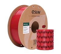 eSUN PLA Filament 1.75mm, 3D Printer Filament PLA Dimensional Accuracy +/- 0.03mm, 1KG Spool (2.2 LBS) 3D Printing Materials for Most FDM 3D Printers,Fire Engine Red