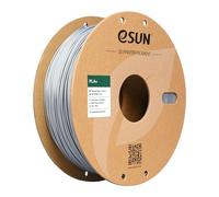 eSUN PLA+ Filament 1.75mm, Enhanced Toughness 3D Printer Filament PLA Plus, Dimensional Accuracy +/- 0.03mm, 1KG Spool (2.2 LBS) 3D Printing Filament for 3D Printers, Silver