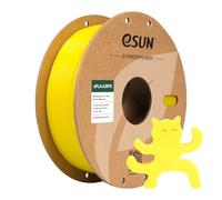 eSUN PLA+ Filament 1.75mm, Lithophane 3D Printer Filament PLA Plus, Dimensional Accuracy +/- 0.03mm, 1KG Spool (2.2 LBS) CMYK Filament for FDM 3D Printers,Yellow