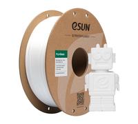 eSUN PLA Filament 1.75mm, PLA Basic 3D Printer Filament Dimensional Accuracy +/- 0.05mm, 1KG Spool (2.2 LBS) Speedy Filament for 3D Printers,White