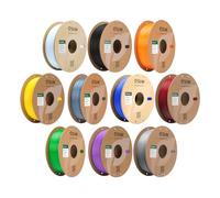 eSUN PLA Filament 1.75mm, PLA Basic 3D Printing Filament Dimensional Accuracy +/- 0.05mm, 1KG per Spool, 10 Spools for 3D Printers,10 Colors Bundle