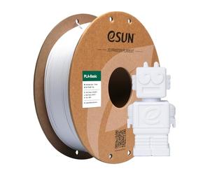 eSUN PLA Filament 1.75mm, PLA Basic Dimensional Accuracy +/- 0.05mm, 1KG Spool (2.2 LBS) Speedy Filament for 3D Printers,Cold White
