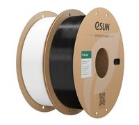 eSUN PLA Filament 2KG, 3D Printer Filament PLA, Cold White and Black