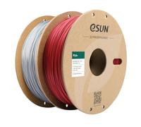 eSUN PL Filament 2KG, Enhanced Toughness, Fire Engine Red+Silver
