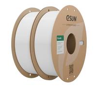eSUN PL Filament 2KG,PL HS High Speed Filament,Cold White and Cold White | Dimensional Accuracy +/- 0.03mm, 1.75mm 1KG Spool(2.2 LBS) Speedy PLA Plus Filament Bundle for High Speed 3D Printer