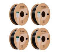 eSUN PLA Plus Filament 1.75mm, 3D Printing PLA Pro Filament 1.75mm Dimensional Accuracy +/- 0.03mm, 1kg per Carboard Spool, 4KG 3D Printer Filament, Black