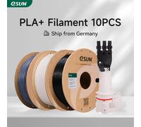 eSUN PLA Plus Filament For 3D Printer 10Pcs 1.75mm High Speed PLA+ 3D Printer Filament Fast Printing PLA+ Filaments Wholesale Dark Blue 10Pcs