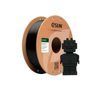 eSUN PLA Filament 1.75mm, PLA Basic 3D Printer Filament Dimensional Accuracy +/- 0.05mm, 1KG Spool (2.2 LBS) Speedy PLA Filament for 3D Printers,Black