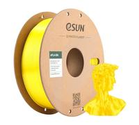 eSUN Silk PLA 1.75mm 1KG, Silky Shiny 3D Printer Filament, Silk Yellow