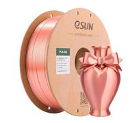 eSUN Silk PLA Filament Rose Gold Silky Shiny 3D Printing PLA Filament 1.75mm Dimensional Accuracy +/- 0.03mm, 1kg Carboard Spool (2.2lbs) 3D Printer Filament