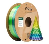 eSUN Silk Rainbow PLA Filament 1KG, Silky Multicolored PLA, Forest Rainbow