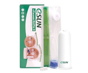 eSUN Upgrade Vacuum Kit, 10pcs 3D Printer Filament Vacuum Compression Storage Bag with USB Pump, Reusable Filament Moisture Proof Dry Vacuum Sealed Bag for Spool Storage