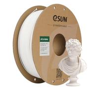 eSUN Upgraded Matte PLA Filament 1.75mm 1KG, Shine Free,Matte Milky White