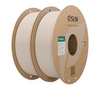 eSUN Upgraded Matte PLA Filament 2KG,Shine Free & Frosted,Matte Light Khaki | 1.75mm Matte PLA 3D Printer Filament, Shine-Free Color, Frosted Texture, 1KG per Spool, 2 Spools for 3D Printers