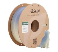eSUN UV Color Change PLA Filament 1.75mm, Dimensional Accuracy +/- 0.05mm, 1KG Spool (2.2 LBS) for 3D Printers,UV Change Blue