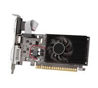 ESUSO 1 PCS GT610 1GB DDR3 Graphics Card 810 MHz 1800 MHz Video Card 64 Bit 40 Nm VGA+HD+DVI Video Card Black