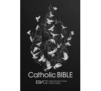 ESV-CE Catholic Bible, Black Hardback, Silver Foiled Dove, British Liturgical Bible, Silver Ribbon Marker, ESV-CE, Hardback, Standard size