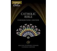 ESV-CE Catholic Bible, Cornerstone Edition, Black Imitation Leather, ESC662:T