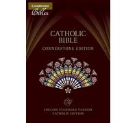 ESV-CE Catholic Bible, Cornerstone Edition, Burgundy Imitation Leather, ESC662:T