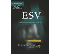 ESV Clarion Reference Bible, Black Calf Split Leather, ES484:X