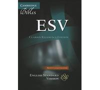 ESV Clarion Reference Bible, Brown Calfskin Leather, ES485:X