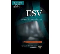 ESV Clarion Reference Bible, Burgundy Buffalo Calfskin Leather, Full Yapp, ES485:XLY