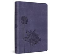 ESV Compact Bible (TruTone, Lavender, Bloom Design)