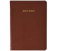 ESV Diadem Reference Edition, Brown Calf Split Leather, Red-letter Text, ES544:XR