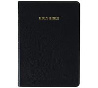 ESV Diadem Reference Edition with Apocrypha, Black Calf Split Leather, Red-letter Text, ES544:XRA
