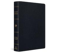 ESV Giant Print Bible, Red Letter (Genuine Leather, Black)
