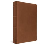 ESV Heirloom Bible, Gloria Dei: Single Column Edition (Cowhide, British Tan, Full Yapp)