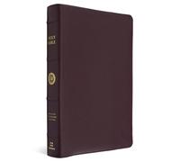 ESV Heirloom Bible, Gloria Dei: Single Column Edition (Goatskin, Royal Purple)