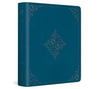 ESV Journaling Bible (TruTone, Deep Teal, Fleur-de-lis Design)