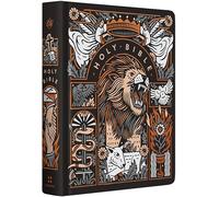ESV Journaling Study Bible, Artist Series (Cloth over Board, Joshua Noom, The Lion and the Lamb): English Standard Version Journaling Study Bible With Ribbon Marker