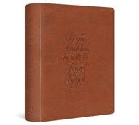 ESV Journaling Study Bible (TruTone, English Saddl