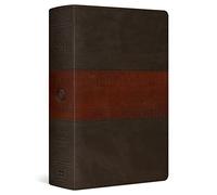 ESV Large Print Personal Size Bible, Red Letter (TruTone, Forest/Tan, Trail Design): Esv Personal Size Bible Trutone, Forest/tan, Trail Design