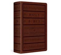 ESV Large Print Personal Size Bible (TruTone, Brown, Engraved Mantel Design): English Standard Version, Brown, Engraved Mantel, Trutone, Personal Size