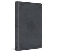 ESV Large Print Thinline Bible (TruTone, Azurite Blue, Ornament Design)