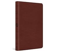 ESV Large Print Value Thinline Bible (TruTone, Chestnut)