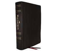 ESV, MacArthur Study Bible, Black Genuine Leather: Unleashing God's Truth One Verse at a Time (Holy Bible, English Standard Version)
