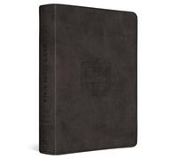ESV Men's Study Bible (TruTone, Charcoal, Shield Design): English Standard Version, Charcoal, Shield Design, Trutone, Men's Study Bible With Ribbon Marker